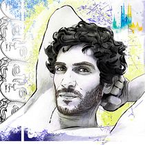 Mi proyecto del curso: Retrato ilustrado con Photoshop - Quim Gutierrez. Desenho, Ilustração digital, Desenho de retrato, e Desenho digital projeto de Maximo Christian - 03.07.2022