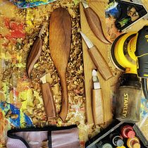 Meu projeto do curso: Confecção de colheres em madeira. Artesanato, Design de produtos, DIY, e Marcenaria projeto de Fran - 03.07.2022