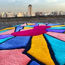 Dimension Rug. Un projet de Artisanat, Décoration, Art textile, DIY, Design textile , et Design  de Jazmin Clara - 25.08.2023