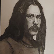 My project for course: Realistic Portrait with Graphite Pencil. Traditional illustration, Fine Arts, Sketching, Pencil Drawing, Drawing, Portrait Drawing, Realistic Drawing, Artistic Drawing, and Figure Drawing project by Kate - 07.03.2022