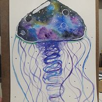 Meu projeto do curso: Técnicas modernas de aquarela. Un progetto di Illustrazione tradizionale, Pittura, Pittura ad acquerello e Belle arti di Samara Soares - 04.07.2022