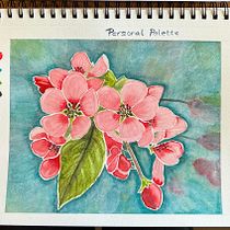 My project for course: Creation of Color Palettes with Watercolor. Un progetto di Illustrazione tradizionale, Belle arti, Pittura, Pittura ad acquerello e Teoria del colore di Linda Hutchison - 05.07.2022
