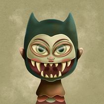 Un duende, un troll o un alien... o todos al mismo tiempo.. Un progetto di Illustrazione tradizionale, Disegno, Illustrazione digitale e Disegno digitale di Rubas Reyes - 04.07.2022