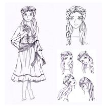 My project for course: The Art of Manga: Drawing Unique Characters. Character Design, Pencil Drawing, Drawing, Ink Illustration, and Manga project by Stella Marie Cabilao - 07.05.2022