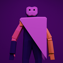 Mi proyecto del curso: Modelado de personajes low poly para videojuegos Ein Projekt aus dem Bereich 3D, 3-D-Modellierung, Videospiele, Design von 3-D-Figuren und Design für Videospiele von Gregorio Almazán - 01.07.2022