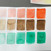 Mon projet du cours : Techniques modernes d’aquarelle. Un progetto di Illustrazione tradizionale, Belle arti, Pittura e Pittura ad acquerello di audrey_gravelat - 05.07.2022