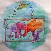 Siempre poder volver a "casa" (Casa: donde se calme tu corazón) . Traditional illustration, Painting, Creativit, Pencil Drawing, and Drawing project by rebecaalvarezlato23 - 07.05.2022