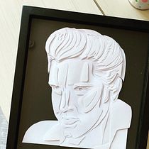 My project for course: 3D Portraits with Paper Layers - Elvis Presley. Arts, Crafts, Fine Arts, and Paper Craft project by kathrynkozody - 07.05.2022