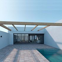 Mi proyecto del curso: Visualización arquitectónica con V-Ray para SketchUp Ein Projekt aus dem Bereich Architektur, Innenarchitektur, Digitale Architektur und ArchVIZ von Samantha Estrella Velástegui - 04.07.2022