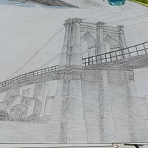 Meu projeto do curso: A arte de desenhar: transforme seus rabiscos em arte Ein Projekt aus dem Bereich Traditionelle Illustration, Bleistiftzeichnung, Zeichnung und Sketchbook von isadoraoliveira2810 - 05.07.2022