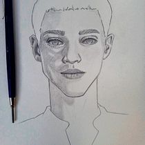 Mi proyecto del curso: Sketchbook de retrato: explora el rostro humano. Sketching, Drawing, Portrait Drawing, Artistic Drawing, and Sketchbook project by dinanaorjuela - 07.05.2022