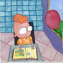My project for course: Narrative Illustration: Tell a Story without Words. Traditional illustration, Drawing, Stor, telling, Children's Illustration, Narrative, Gouache Painting, and Picturebook project by Cathy Spee Cathy - 07.06.2022
