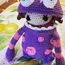 Meu projeto do curso: Amigurumi: criação de personagens com crochê. Arts, Crafts, To, Design, Fiber Arts, Crochet, Amigurumi, and Textile Design project by paty_padin - 07.06.2022
