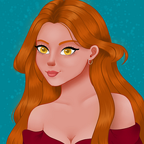 Meu projeto do curso: Retrato de personagens femininas com Procreate. Projekt z dziedziny Trad, c, jna ilustracja, Ilustracja c, frowa, R, sunek c i frow użytkownika Emilly Lustosa - 06.07.2022