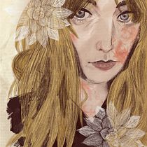 My project for course: Illustrated Portraits with Procreate. Ilustração tradicional, Ilustração vetorial, Ilustração digital, e Desenho de retrato projeto de Juliane Schotte - 09.07.2022