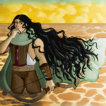 Mi proyecto del curso: Pintura digital de personajes: crea escenas mágicas. Een project van Traditionele illustratie, Ontwerp van personages, Digitale illustratie y Digitale tekening van Laures Norfest - 30.05.2022
