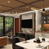 Meu projeto do curso: Design de interiores do início ao fim. Un projet de Architecture d'intérieur, Design d'intérieur, Décoration d'intérieur , et Design d'espace de raianeduartevargas - 06.07.2022