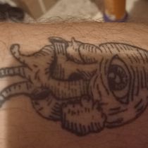 Mi proyecto del curso: Tatuaje para principiantes. Tattoo Design project by kurousagui810 - 07.06.2022
