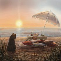 Mein Kursprojekt: Atmosphärische Szenen in Procreate: Malen mit Farben und Licht . Ilustração digital e Ilustração tradicional projeto de Jana Suing - 06.07.2022