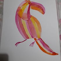 Mi proyecto del curso: Técnicas experimentales de acuarela para principiantes. Un progetto di Illustrazione tradizionale, Belle arti, Pittura ad acquerello e Illustrazione naturalistica di Geraldin Martinez Causich - 07.07.2022