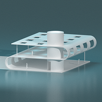 Mi proyecto del curso: Modelado arquitectónico con Rhino 3D y V-Ray Ein Projekt aus dem Bereich 3D, Architektur, Innenarchitektur, Digitale Illustration, 3-D-Modellierung, Digitale Architektur und ArchVIZ von Valeria Ellen Valle Rubio - 07.07.2022