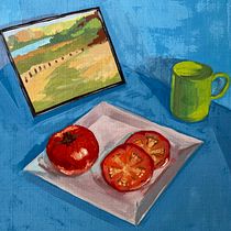 My project for course: Oil Painting for Beginners. Artes plásticas, Pintura, e Pintura a óleo projeto de tereza.markova - 05.07.2022
