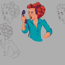 Meu projeto do curso: Design de personagem digital: desenhe protagonistas com personalidade Ein Projekt aus dem Bereich Traditionelle Illustration, Design von Figuren, Zeichnung, Digitale Illustration und Digitale Zeichnung von Lucimara Silva - 07.07.2022