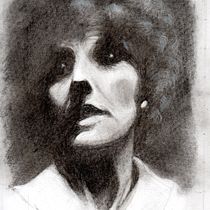 My project for course: Artistic Charcoal Portraiture: Creating Atmosphere. Ilustração tradicional, Artes plásticas, Desenho, Desenho de retrato, Desenho realista, e Desenho artístico projeto de dallister - 07.07.2022