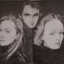 Il mio progetto del corso: Ritratto su blocco da disegno: esplora il volto umano. Sketching, Drawing, Portrait Drawing, Artistic Drawing, and Sketchbook project by Paola Giaccone - 07.07.2022