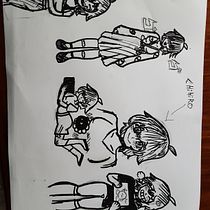 Mi manga. Traditional illustration, Character Design, Comic, and Manga project by bettysaa - 07.07.2022