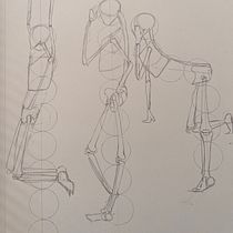 Mi proyecto del curso: Dibujo anatómico para principiantes. Fine Arts, Sketching, Pencil Drawing, Drawing, Realistic Drawing, and Figure Drawing project by Melanie Garcia - 07.08.2022