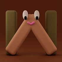 Meu projeto do curso: Criação de personagens Kawaii em 3D com Blender. Een project van Traditionele illustratie, Ontwerp van personages, Digitale illustratie,  3D-modellering y Manga van David Rocha - 08.07.2022