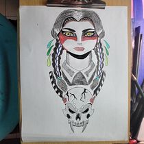 Mi proyecto del curso: Técnicas de tatuaje blackwork con línea fina. Un progetto di Design di tatuaggi di Ariel Diaz Morales - 04.07.2022
