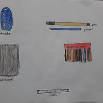 Meu projeto do curso: A arte de desenhar: transforme seus rabiscos em arte Ein Projekt aus dem Bereich Traditionelle Illustration, Bleistiftzeichnung, Zeichnung und Sketchbook von mylenacarlospessoa - 08.07.2022