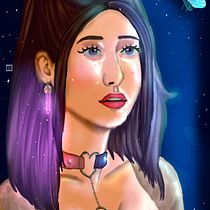 Mi proyecto del curso: Iluminación y color para retratos digitales en Photoshop  Ein Projekt aus dem Bereich Traditionelle Illustration, Digitale Illustration und Digitale Malerei von Karen dayana Gomez correa - 09.07.2022