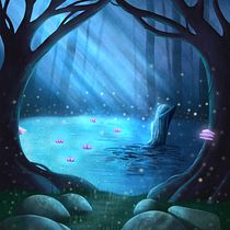 Il mio progetto del corso: Scene ricche di atmosfera in Procreate: dipingi con luce e colore. Ilustração digital e Ilustração tradicional projeto de Francesca Blasi - 09.07.2022
