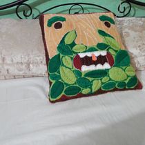 Mi proyecto del curso: Bordado XL con aguja mágica. Un projet de Broderie, Décoration, Punch needle , et Design textile de Navidad Alvarado Chung - 03.07.2022