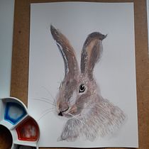 Mi proyecto del curso: Técnicas experimentales de acuarela para principiantes. Un progetto di Illustrazione tradizionale, Belle arti, Pittura ad acquerello e Illustrazione naturalistica di mipropianube - 09.07.2022