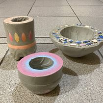 Mi proyecto del curso: Creación de muebles en concreto para principiantes. Een project van Craft, Meubelontwerp en -bouw, Interieurontwerp,  Interieur y DIY van lucyespilco - 09.07.2022