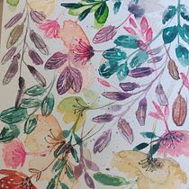 My project for course: Artistic Floral Watercolor: Connect with Nature. Ilustração tradicional, Pintura, Pintura em aquarela e Ilustração botânica projeto de Dorit Friedman - 10.07.2022
