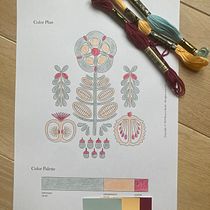 My project for course: Color Theory for Textile Projects. Fashion Design, Embroider, and Color Theor project by triin_82 - 07.07.2022