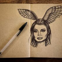 Mon projet du cours : Carnet de croquis illustré au stylo : jouez avec les erreurs. Sketching, Drawing, Sketchbook & Ink Illustration project by gabryann44 - 07.10.2022