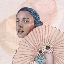 Mi proyecto del curso: Retrato ilustrado con Procreate. Ilustração tradicional, Ilustração vetorial, Ilustração digital, e Desenho de retrato projeto de Melissa Bois Betancourt - 10.07.2022