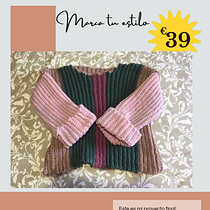 Mi proyecto del curso: Crochet: crea prendas con una sola aguja. Fashion Design, Fiber Arts, DIY, Crochet, and Textile Design project by Patricia Estaciones Mas - 07.11.2022
