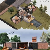 Mi proyecto del curso: Ilustración digital de proyectos arquitectónicos. Un projet de Architecture, Pa, sagisme, Illustration numérique, Architecture numérique et Illustration architecturale de mica_agnolini - 11.07.2022