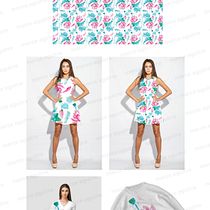 Mi proyecto del curso: Diseño de estampados textiles. Traditional illustration, Accessor, Design, Costume Design, Pattern Design, Fashion Design, Printing, and Textile Printing project by aguirremar2_0 - 07.11.2022