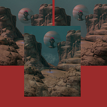 Mi proyecto del curso: Ilustración fantástica 3D con Blender. 3D, Digital Illustration, and 3D Design project by Adrian Ivan Palacios Gómez - 07.09.2022