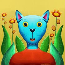 Gato para mi proyecto del curso: Técnicas y estilos de ilustración con Procreate. Ilustração tradicional, Ilustração digital, e Desenho digital projeto de Alethia Valdes - 10.07.2022