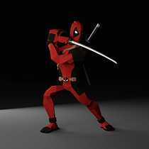 Mi proyecto del curso: Modelado de personajes low poly para videojuegos Ein Projekt aus dem Bereich 3D, 3-D-Modellierung, Videospiele, Design von 3-D-Figuren und Design für Videospiele von Horacio García Martín - 12.07.2022