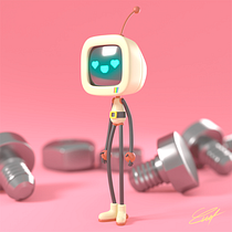 My project for course: Introduction to 3D Design and Modeling with Blender. Motion Graphics, Character Design, Product Design, and 3D Modeling project by Gaelle Gaellou - 07.12.2022